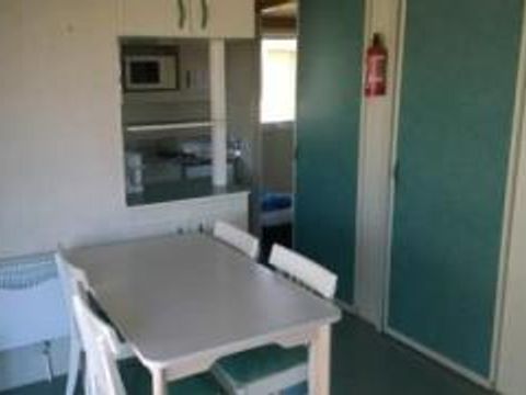 MOBILHOME 5 personnes - Cottage Evasion 25m² +CLIM + Terrasse couverte 20m2 +Télévision 1/5Pers Dimanche au Dimanche