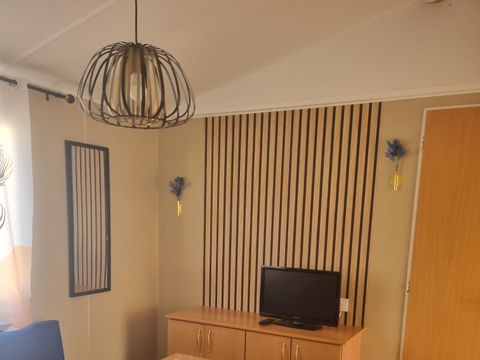 Mobilhome 1/4 personnes - 22 Résidence - Les tournesols - Terrasse couverte +Télévision