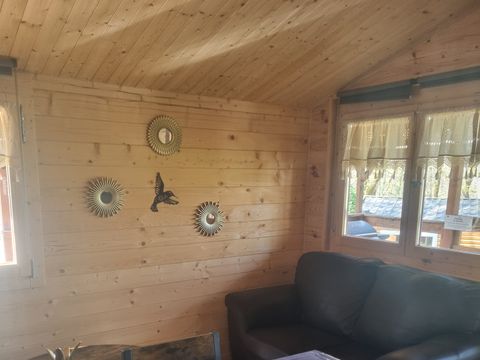 Chalet 2 personnes - 72 La - Cabane En tête à tête 35M2 Suite parentale - Terrasse couverte - Télé