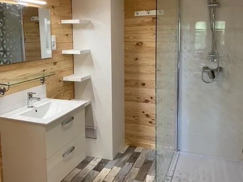 Chalet 2 personnes - 72 La - Cabane En tête à tête 35M2 Suite parentale - Terrasse couverte - Télé