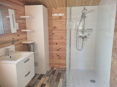 Chalet 2 personnes - 72 La - Cabane En tête à tête 35M2 Suite parentale - Terrasse couverte - Télé
