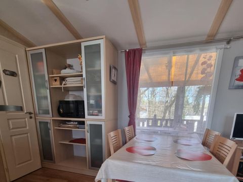 MOBILHOME 4 personnes - 62 Résidence la cordylineTerrasse Couverte, Climatisation + lave vaisselle 1/4 pers