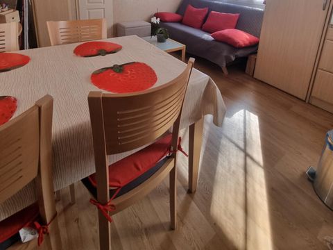 MOBILHOME 4 personnes - 62 Résidence la cordylineTerrasse Couverte, Climatisation + lave vaisselle 1/4 pers
