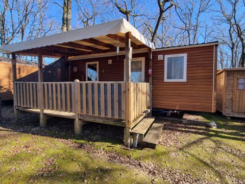 MOBILHOME 4 personnes - 76 Résidence Les Pétunias + Terrasse couverte +Télévision 1/4 pers