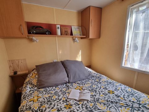 Mobilhome 1/4 personnes - 71 Résidence - Les chênes - Terrasse couverte +Télévision