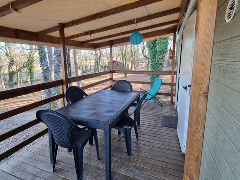 MOBILHOME 4 personnes - 55 Résidence L'eucalyptus 32m2 Terrasse Couverte, Télévision 1/4 pers