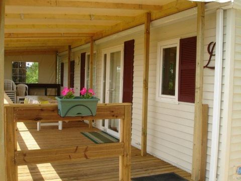 MOBILHOME 4 personnes - Résid Sumba 40M2 Terrasse Couverte Télevision Lave Vaisselle Lave Linge