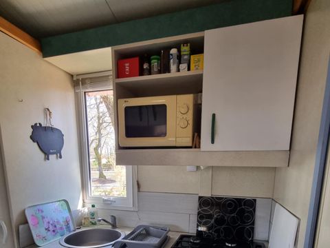 MOBILHOME 5 personnes - 28 Cottage Détente 25m² Terrasse couverte + climatisation +Télévision 1/5 pers