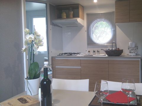 Mobilhome 5 personnes - Lodge Confort 2 chambres 4/5 P