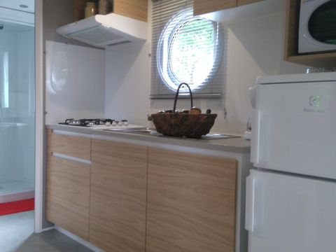 Mobilhome 5 personnes - Lodge Confort 2 chambres 4/5 P
