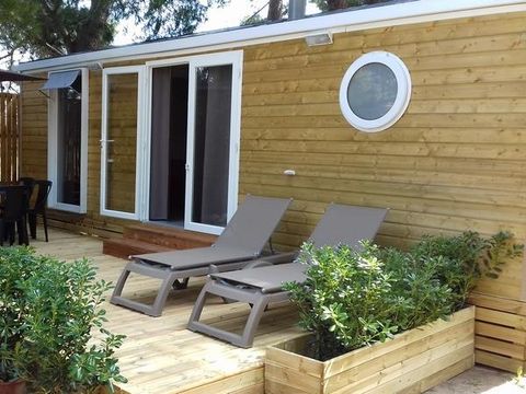 Mobilhome 6 personnes - Lodge Premium 2 chambres 4/6 P
