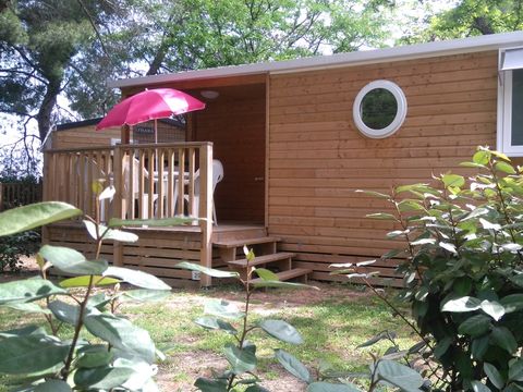 MOBILHOME 5 personnes - Lodge Confort 2 chambres 4/5 P