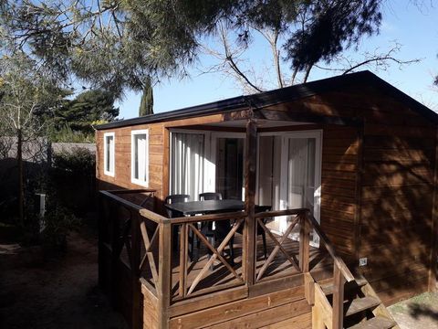 Mobilhome 4 personnes - Lodge Confort 2 chambres 4 P