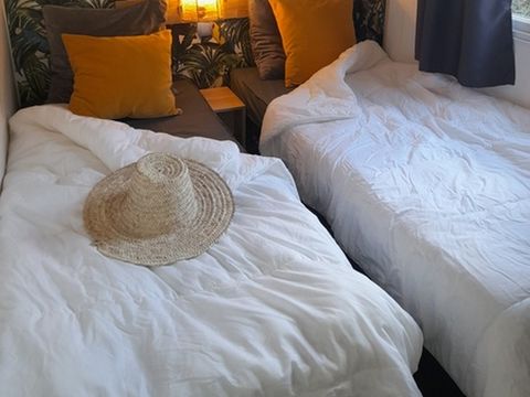 Mobilhome 4 personnes - Lodge Premium 2 chambres 4 P