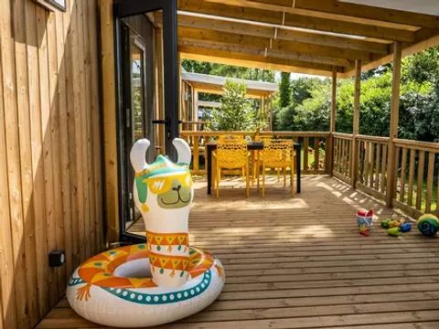 MOBILHOME 4 personnes - Cottage PREMIUM 3 Pièces 4 Personnes +TV