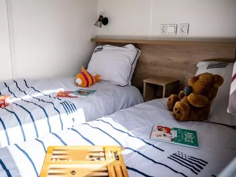 MOBILHOME 6 personnes - Cottage CONFORT PREMIUM 4 Pièces 6 Personnes + TV 2sdb