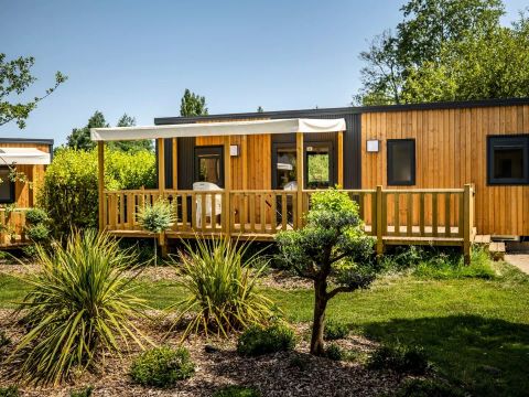 MOBILHOME 6 personnes - Cottage CONFORT PREMIUM 4 Pièces 6 Personnes + TV 2sdb