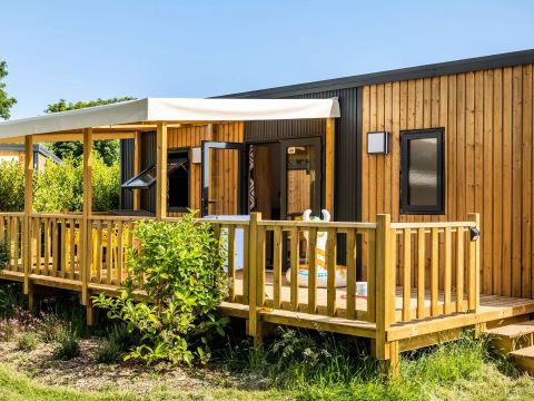 MOBILHOME 6 personnes - Cottage CONFORT PREMIUM 4 Pièces 6 Personnes + TV 2sdb