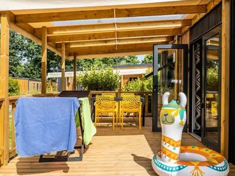 MOBILHOME 6 personnes - Cottage CONFORT PREMIUM 4 Pièces 6 Personnes + TV 2sdb