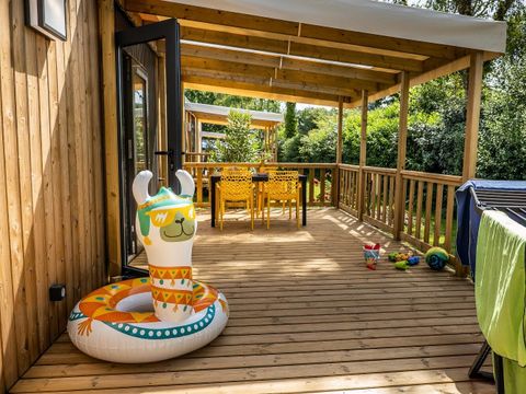 MOBILHOME 4 personnes - Cottage CONFORT PREMIUM 3 Pièces 4 Personnes + TV 2sdb