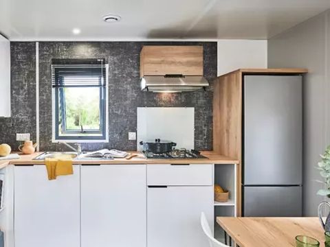 MOBILHOME 4 personnes - Cottage CONFORT PREMIUM 3 Pièces 4 Personnes + TV 2sdb