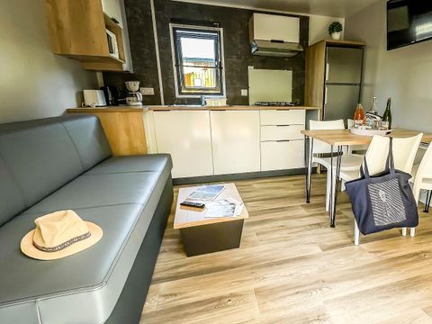 MOBILHOME 4 personnes - Cottage CONFORT PREMIUM 3 Pièces 4 Personnes + TV 2sdb