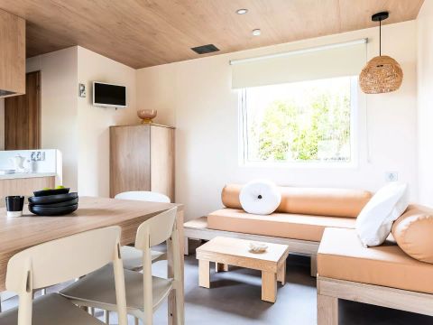 MOBILHOME 6 personnes - Lodge O Grand Large - 4 Pièces pour 6 Personnes + TV