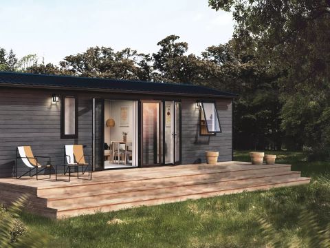 MOBILHOME 6 personnes - Lodge O Grand Large - 4 Pièces pour 6 Personnes + TV