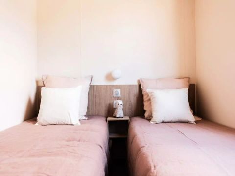 MOBILHOME 6 personnes - Lodge O Grand Large - 4 Pièces pour 6 Personnes + TV