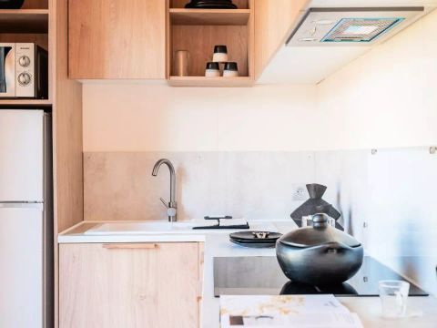 Mobilhome 6 personnes - Lodge Ô CONFORT – 3 chambres / 2 salles de bains, 6 personnes