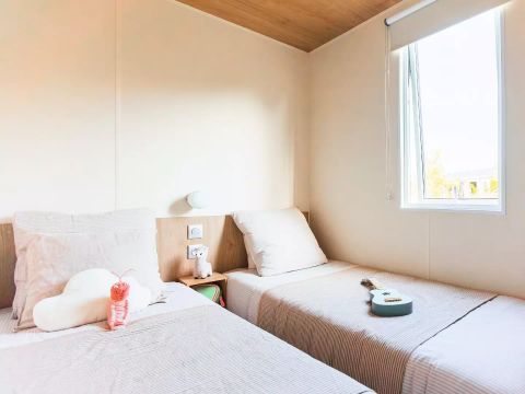 Mobilhome 6 personnes - Lodge Ô CONFORT – 3 chambres / 2 salles de bains, 6 personnes