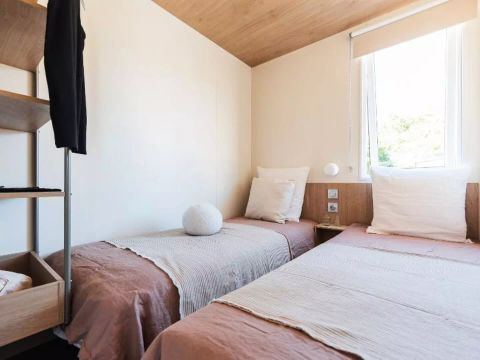 MOBILHOME 6 personnes - Lodge O Grand Large - 4 Pièces pour 6 Personnes + TV