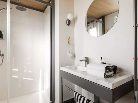 MOBILHOME 4 personnes - Lodge O Côté Salon - 3 Pièces pour 4 Personnes + TV