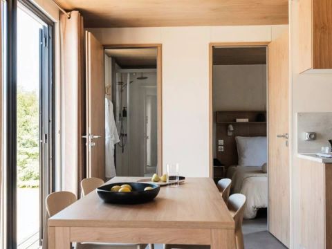 MOBILHOME 4 personnes - Lodge O Côté Salon - 3 Pièces pour 4 Personnes + TV