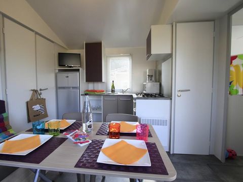 MOBILHOME 4 personnes - Cottage Saphir 4P. 2 chambres 1 salle de bain **