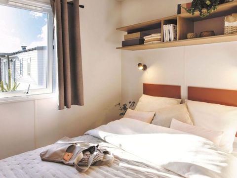 MOBILHOME 6 personnes - Cottage Emeraude 6 p 3 Ch 1 Sdb ***