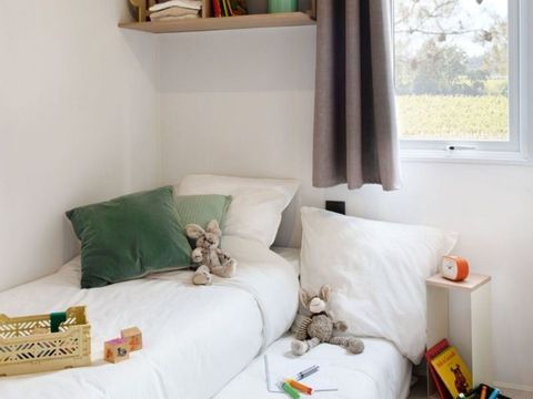 MOBILHOME 6 personnes - Cottage Emeraude 6 p 3 Ch 1 Sdb ***