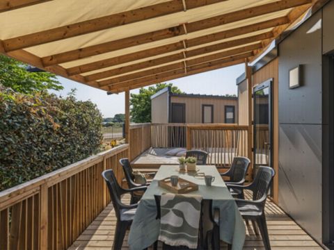 MOBILHOME 6 personnes - Cottage Diamant 6 p 3 Ch 2 Sdb Premium