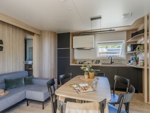 MOBILHOME 6 personnes - Cottage Diamant 6 p 3 Ch 2 Sdb Premium