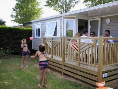 MOBILHOME 4 personnes - Cottage Saphir 4 p 2 Ch 1 Sdb **