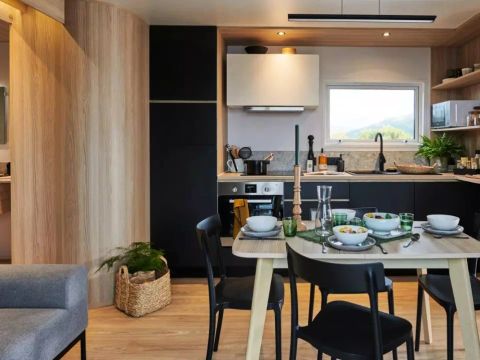 MOBILHOME 4 personnes - Cottage Premium Diamant 3 pièces 4 personnes 2 sdb