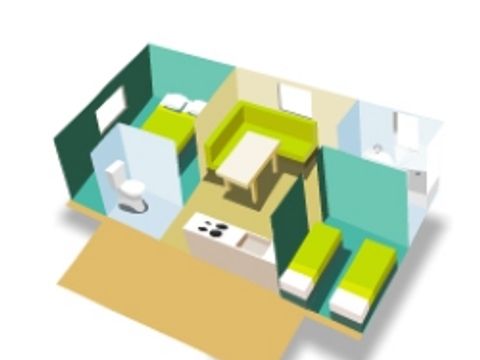 MOBILHOME 5 personnes - Harmonie