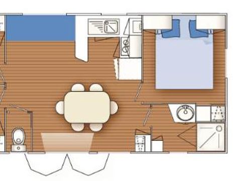 MOBILHOME 6 personnes - Confort +
