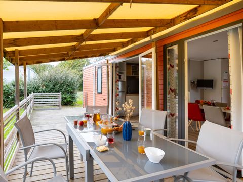 MOBILHOME 6 personnes - Premium - 3 chambres - 2 SDB- spa privatif