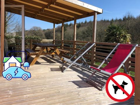 MOBILHOME 4 personnes - Premium - 2 SDB- spa privatif