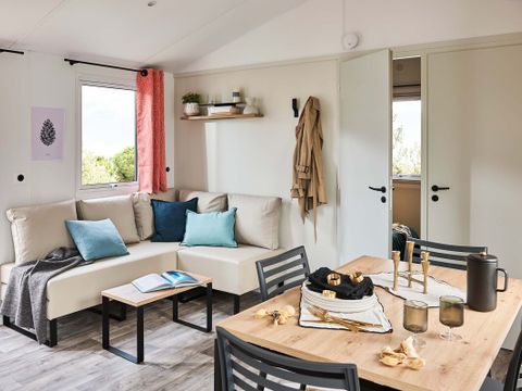 MOBILHOME 4 personnes -  Confort Plus 2 CH - Terrasse semi couverte 