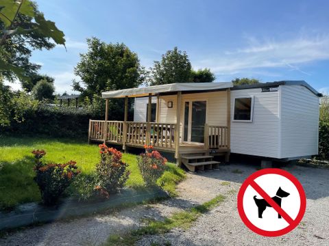 MOBILHOME 6 personnes - Confort Plus - 3 ch - grande terrasse semi-couverte