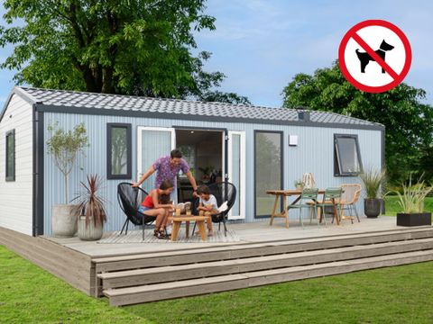 MOBILHOME 6 personnes - COTTAGE PRIVILEGE 3 CH- Terrasse semi couverte (photos non contractuelles)