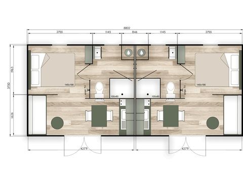 STUDIO 2 personnes - confort  2 personnes