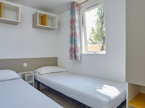 MOBILHOME 8 personnes - Comfort XL | 3 Ch. | 6/8 Pers. | Terrasse surélevée | Clim.